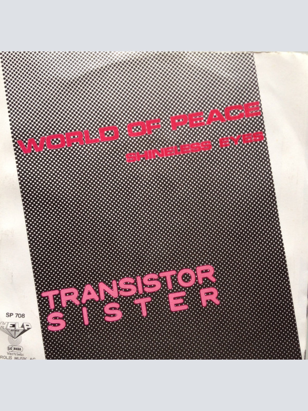 Vinyl / Transistor Sister - World Of Peace