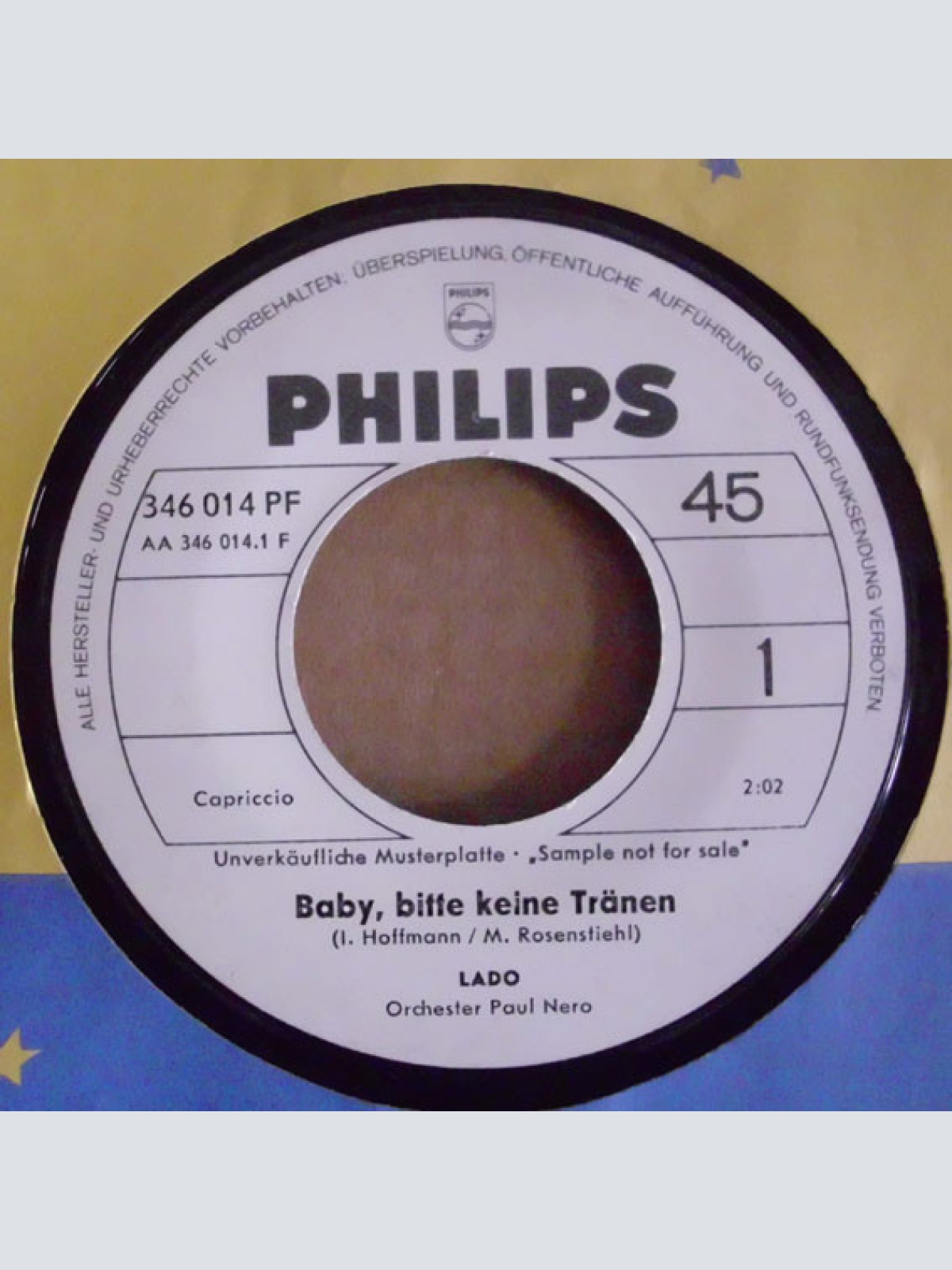 Vinyl / Lado* - Baby, Bitte Keine Tränen