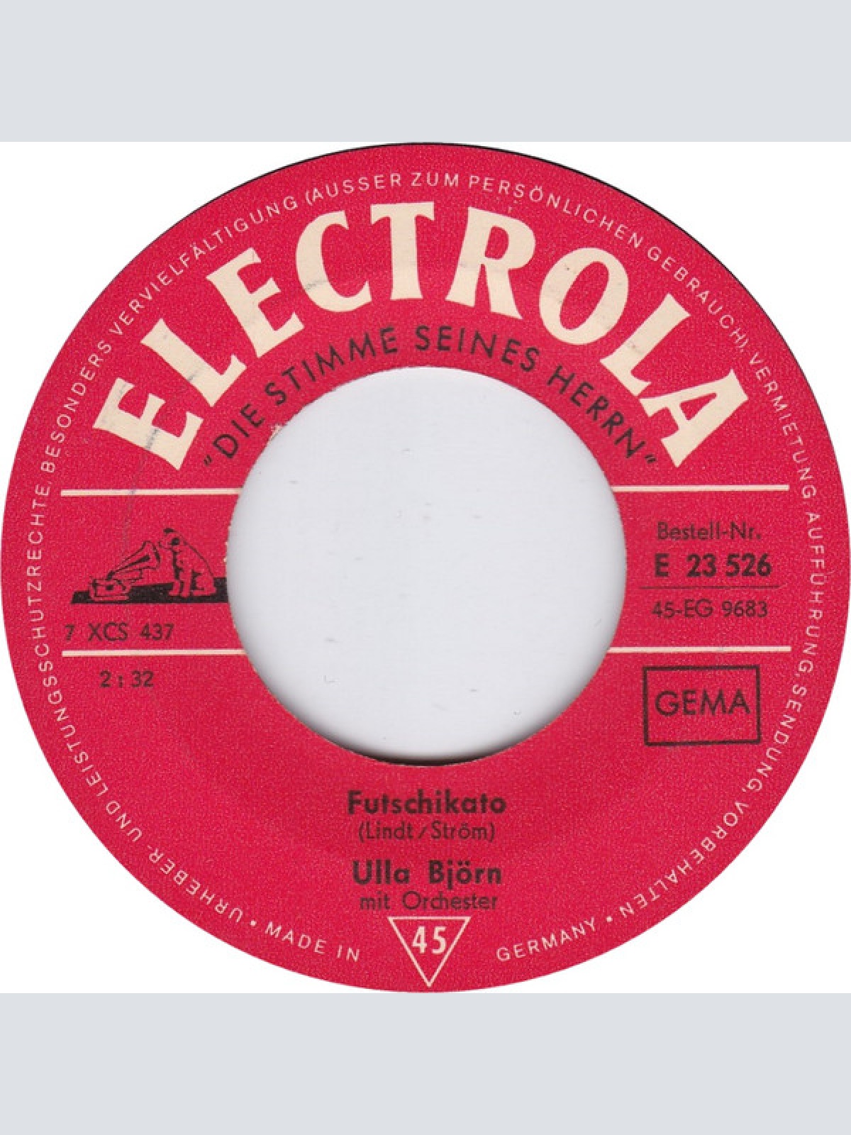 Vinyl / Ulla Björn - Futschikato