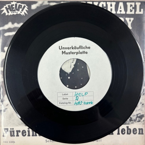 Vinyl / Michael Ruby (2) - Füreinander Soll Man Leben / Schöne Mädchen Gibt's Überall