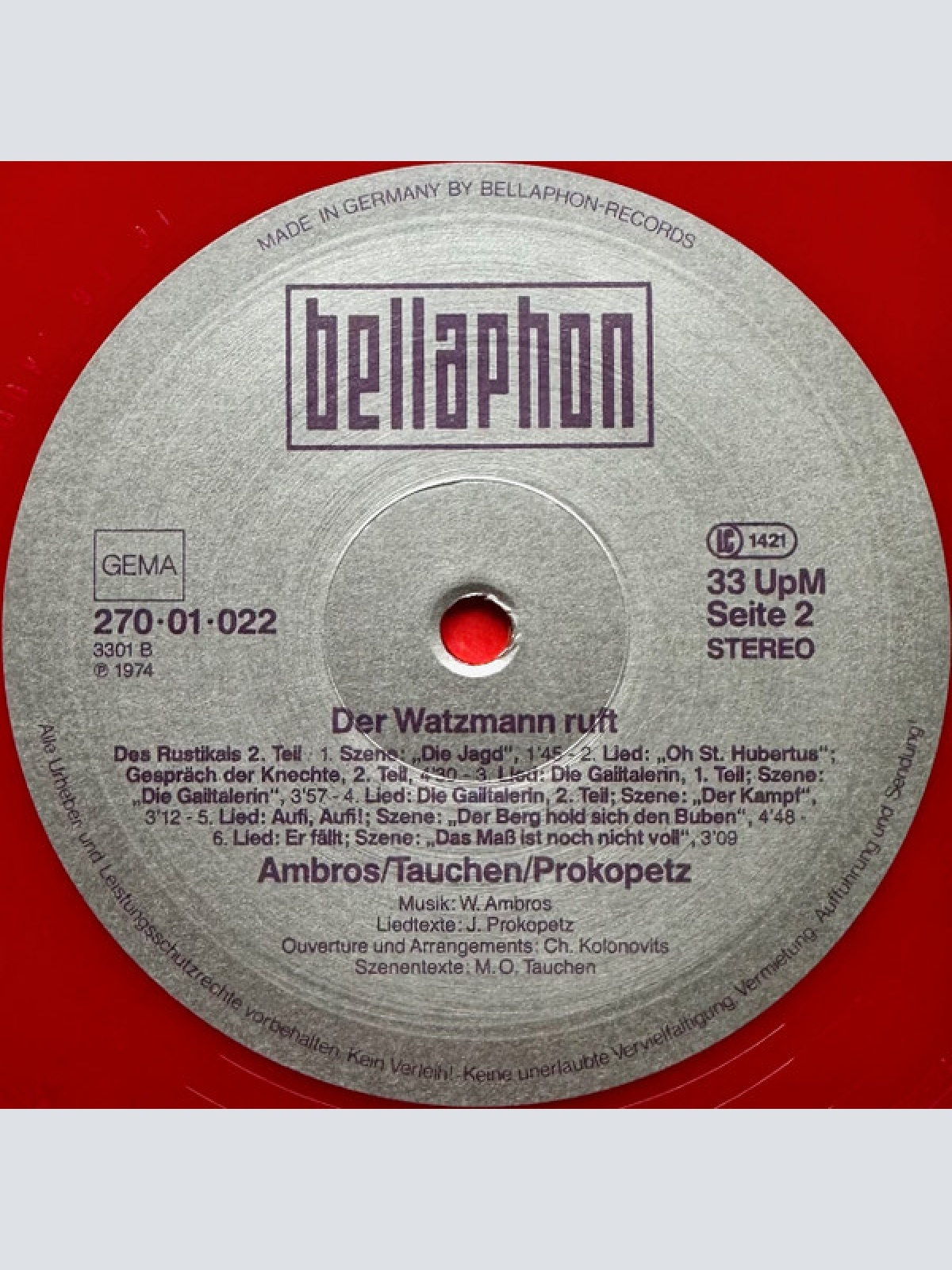 Vinyl / W. Ambros* - 1973-1983 Seine Größten Erfolge