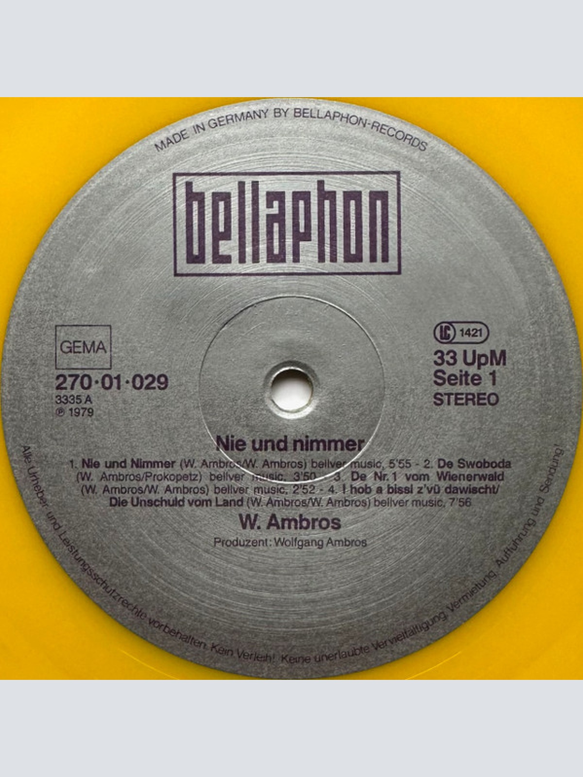 Vinyl / W. Ambros* - 1973-1983 Seine Größten Erfolge