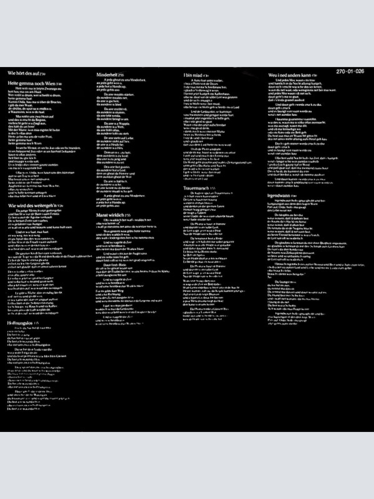Vinyl / W. Ambros* - 1973-1983 Seine Größten Erfolge