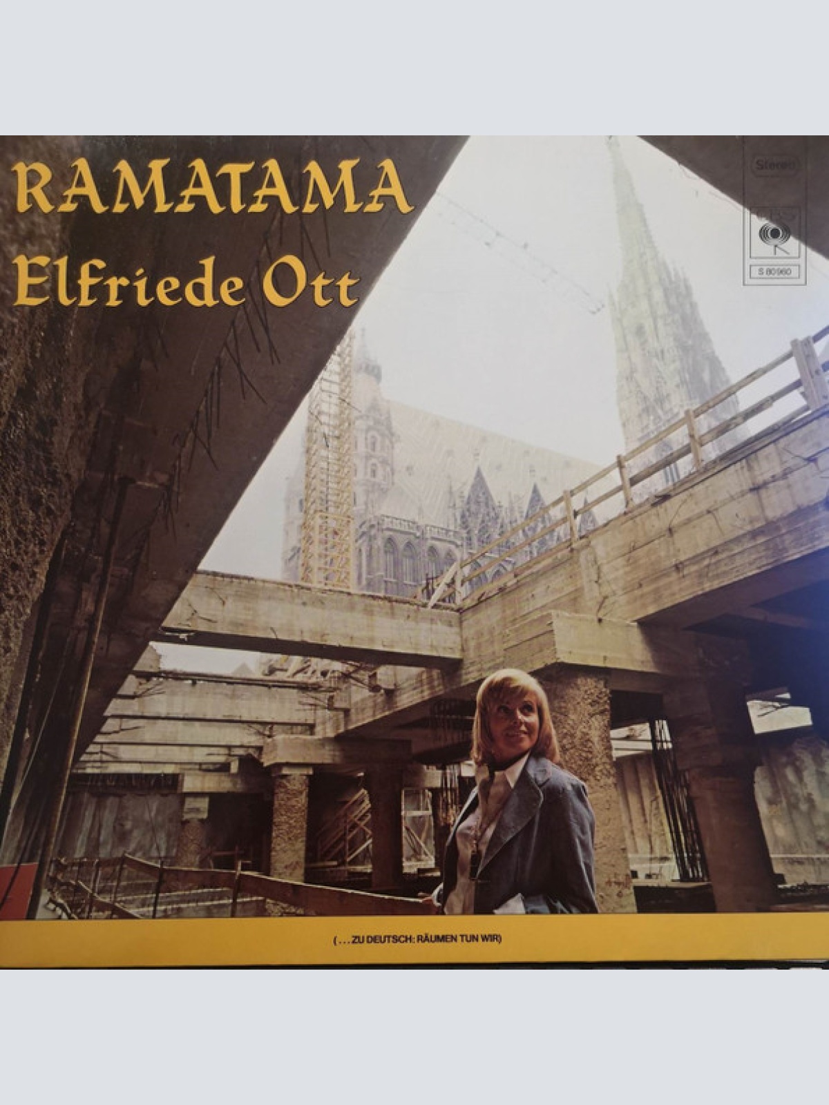Vinyl / Elfriede Ott - Ramatama (...Zu Deutsch: Räumen Tun Wir)
