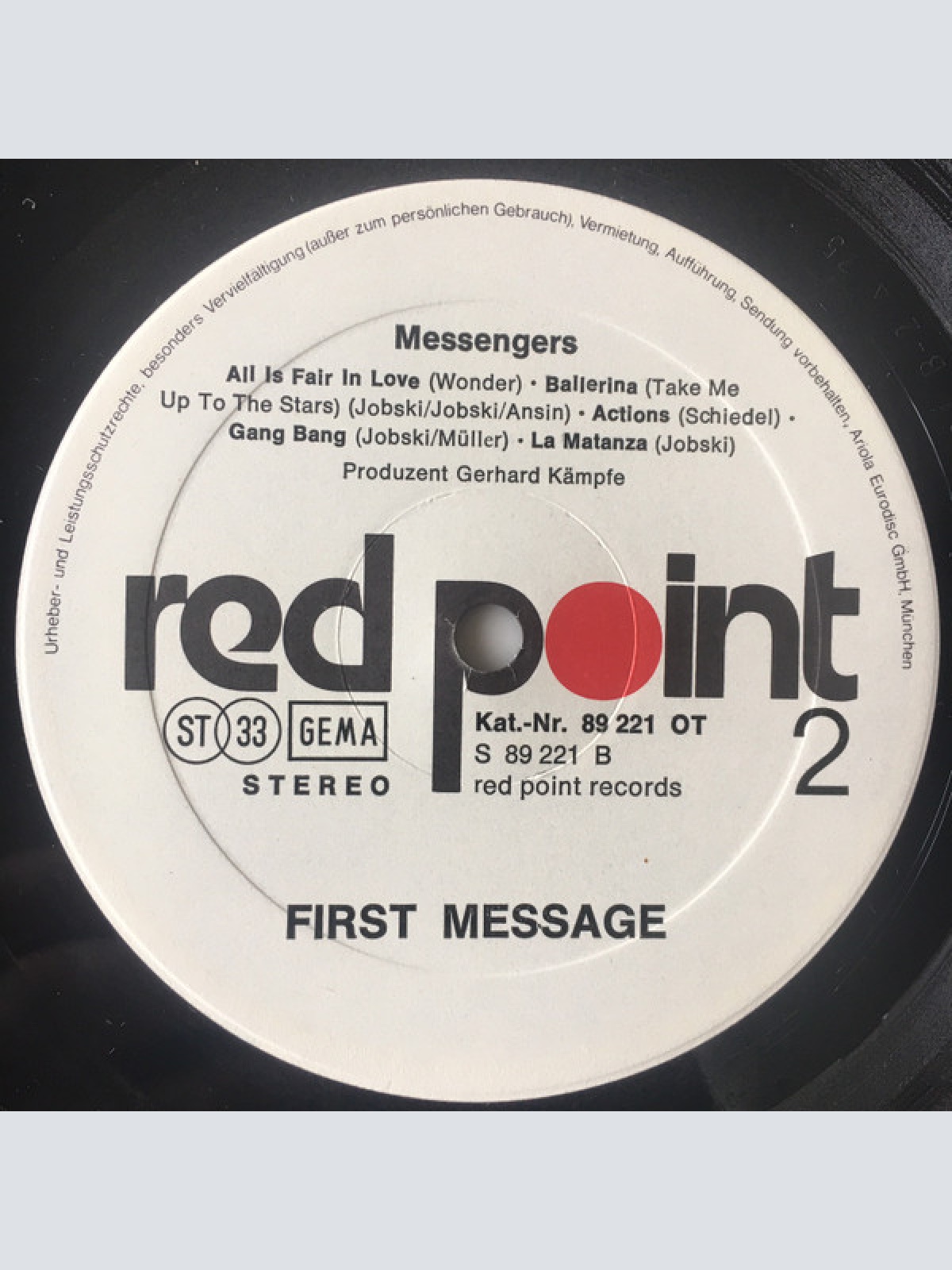 Vinyl / Messengers (11) - First Message