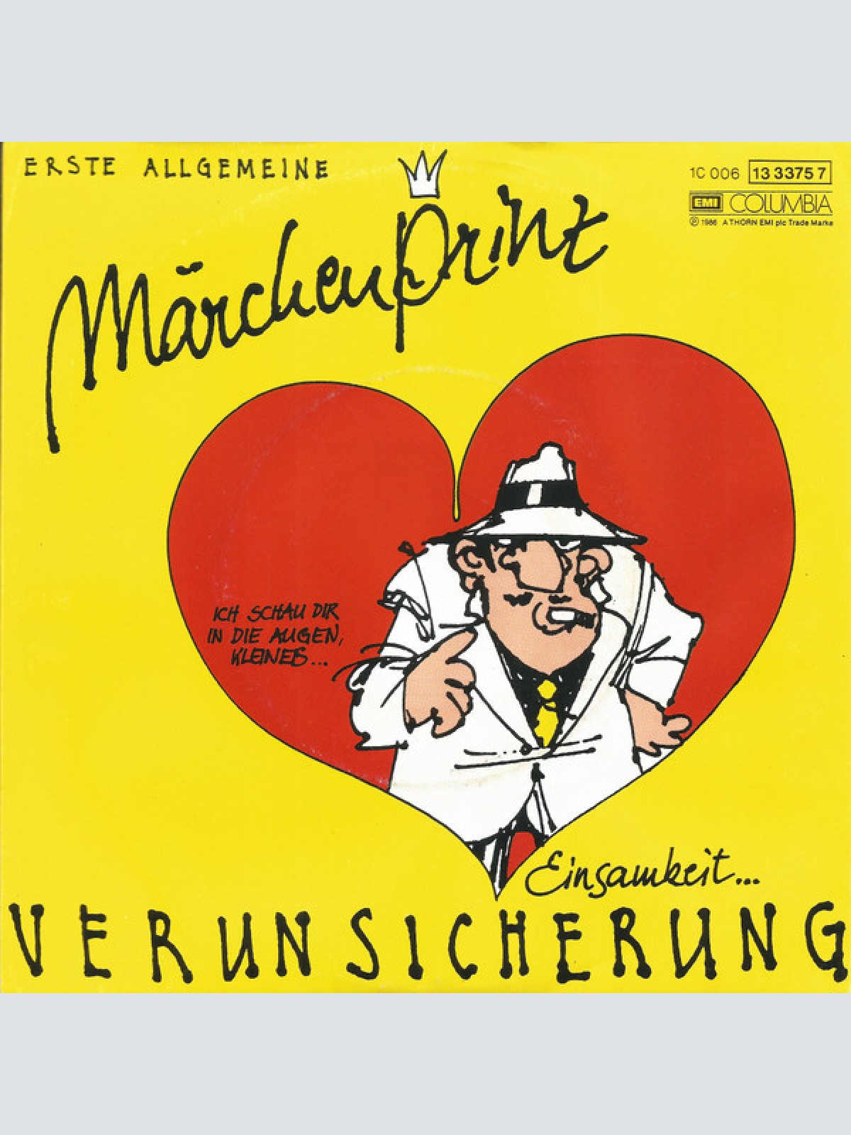 Vinyl / Erste Allgemeine Verunsicherung* - Märchenprinz