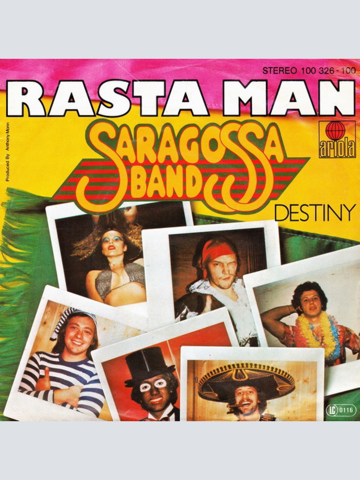 Vinyl / Saragossa Band - Rasta Man