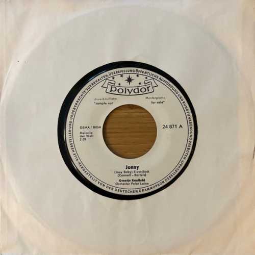 Vinyl / Greetje Kauffeld - Jonny