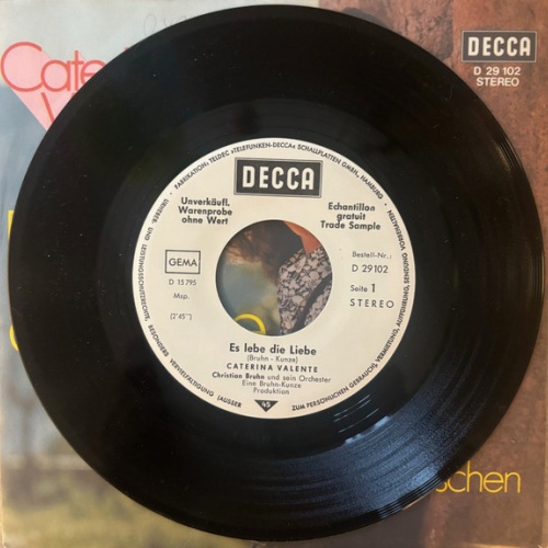 Vinyl / Caterina Valente - Es Lebe Die Liebe