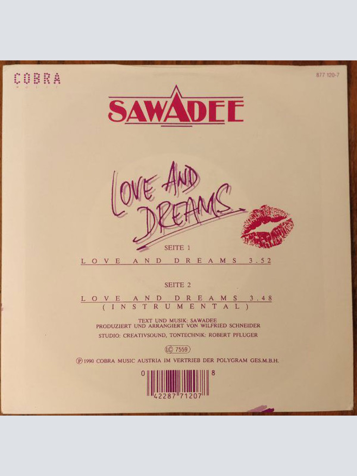 Vinyl / Sawadee - Love And Dreams