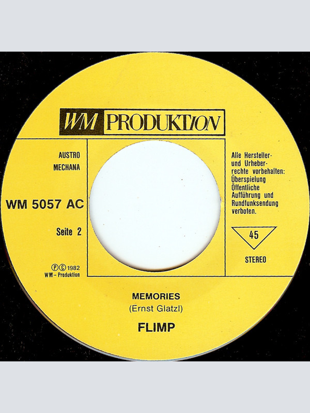 Vinyl / Flimp - Blinded Eyes / Memories