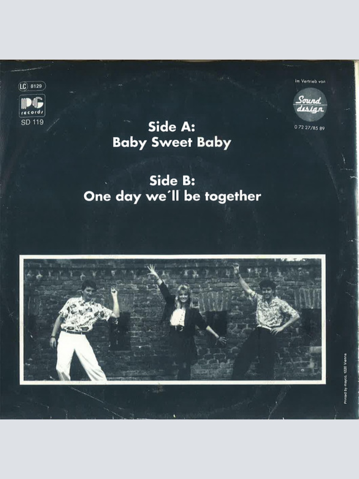 Vinyl / Running Hearts - Baby, Sweet Baby