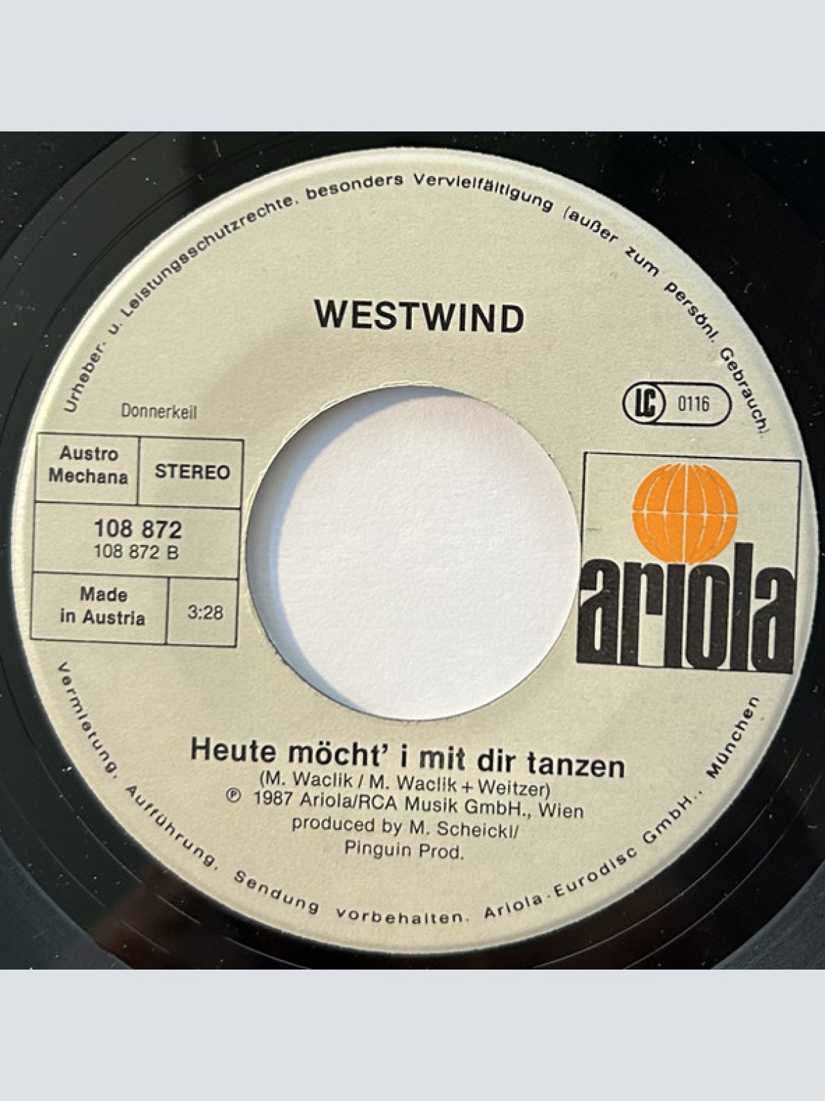 Vinyl / Westwind (7) - I Bleib Heut Im Bett