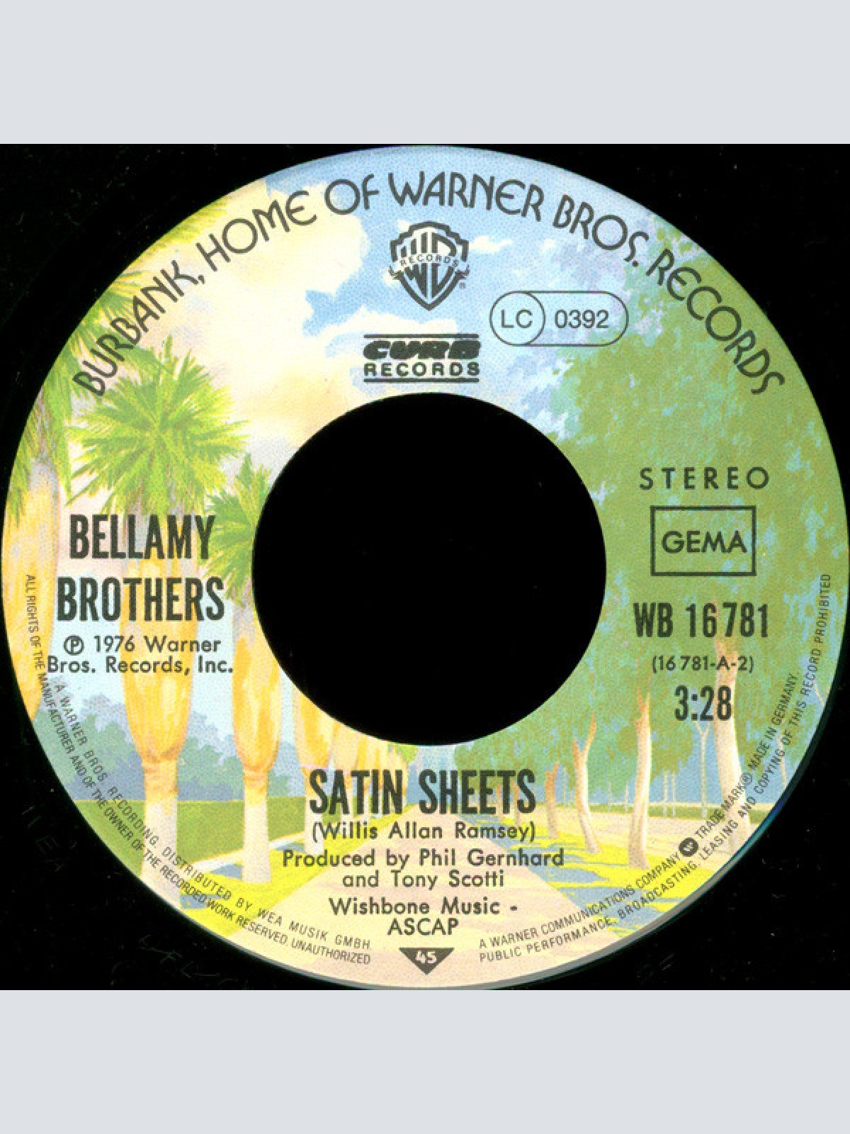 Vinyl / Bellamy Brothers - Satin Sheets / Hell Cat