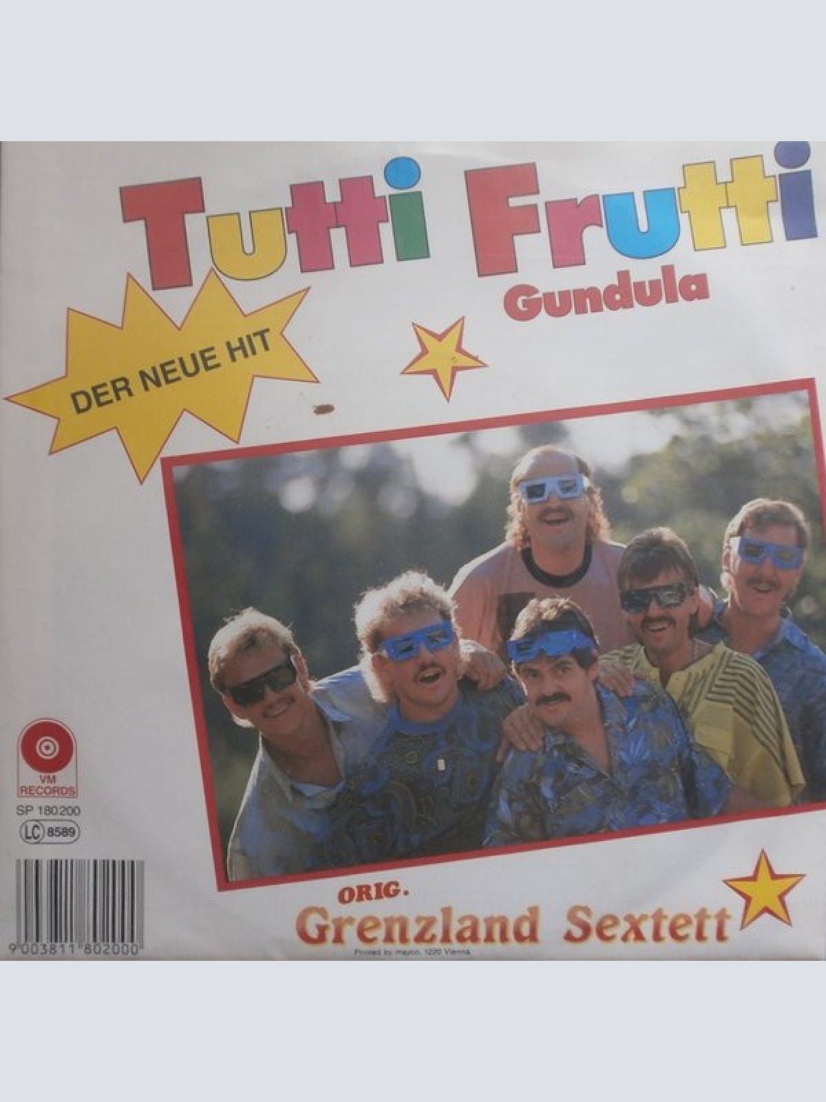 Vinyl / Original Grenzland Sextett - Tutti Frutti