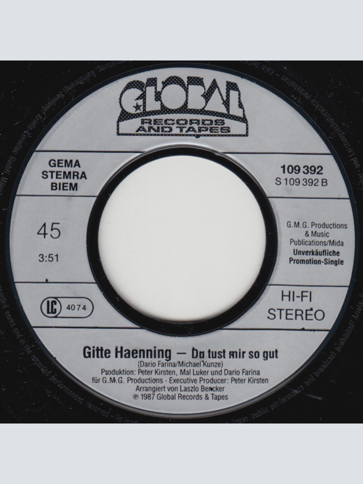 Vinyl / Gitte Hænning - Jetzt Erst Recht