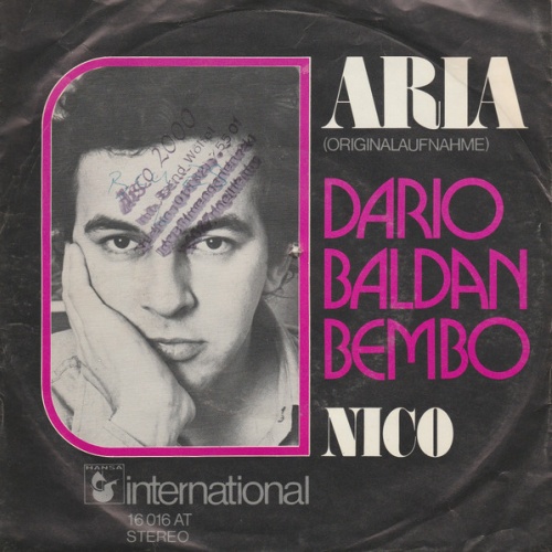 Vinyl / Dario Baldan Bembo - Aria