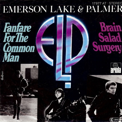 Vinyl / Emerson, Lake & Palmer - Fanfare For The Common Man / Brain Salad Surgery