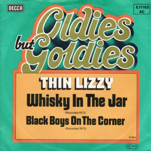 Vinyl / Thin Lizzy - Whisky In The Jar / Black Boys On The Corner