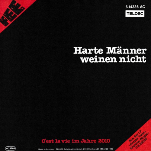 Vinyl / FEE - Harte Männer Weinen Nicht
