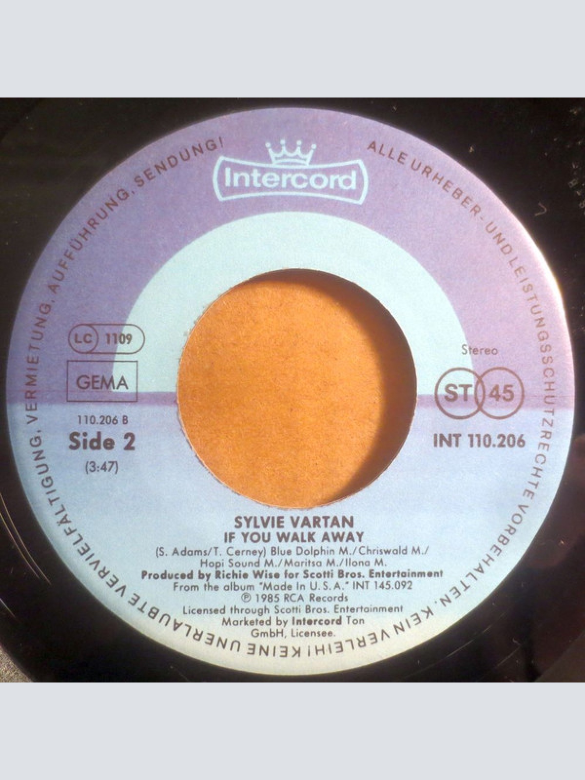 Vinyl / Sylvie Vartan - One Shot Lover