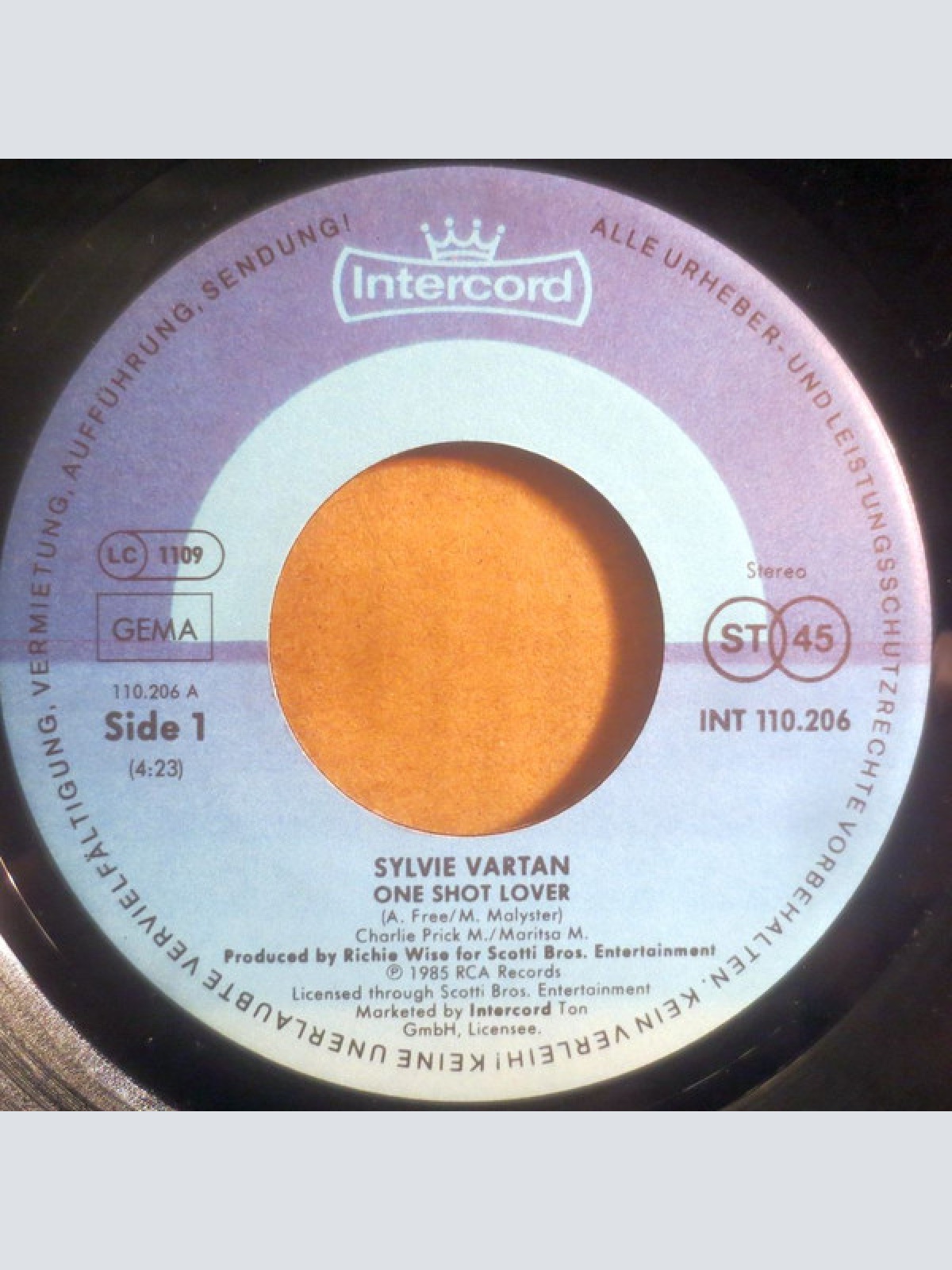 Vinyl / Sylvie Vartan - One Shot Lover