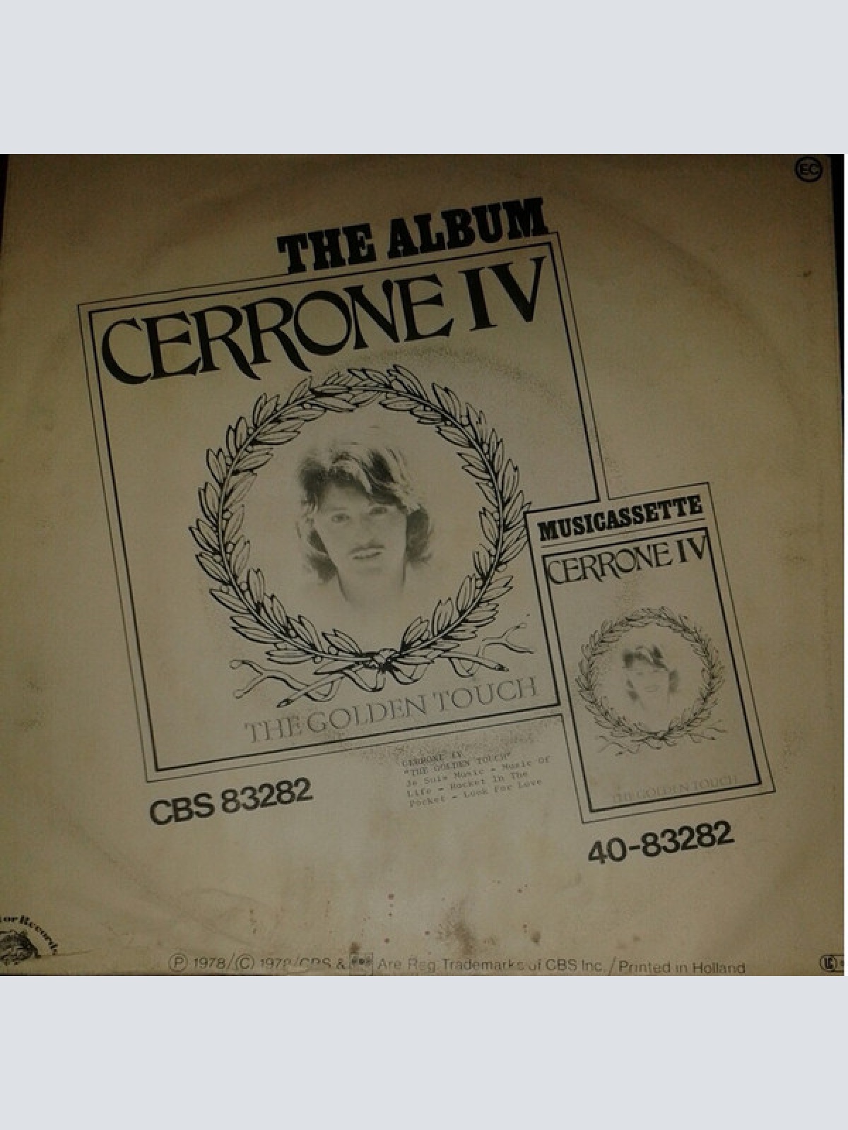 Vinyl / Cerrone - Je Suis Music / Music Of Life