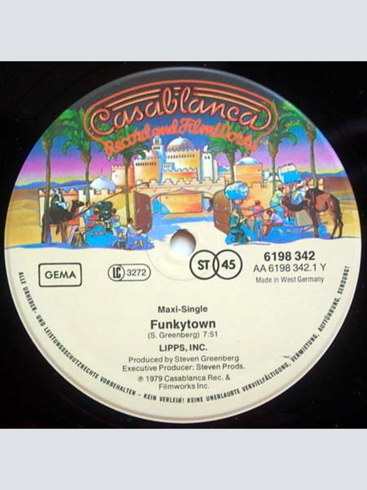 Vinyl / Lipps, Inc. - Funkytown / All Night Dancing