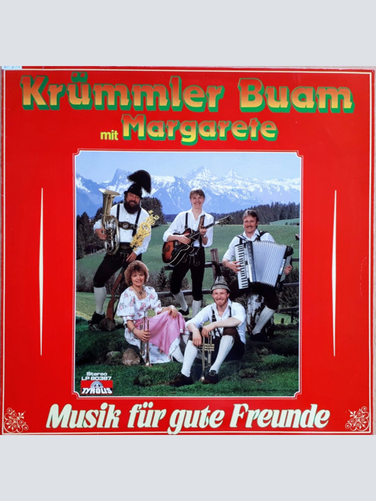 Vinyl / Krümmler Buam Mit Margarete* - Musik Für Gute Freunde