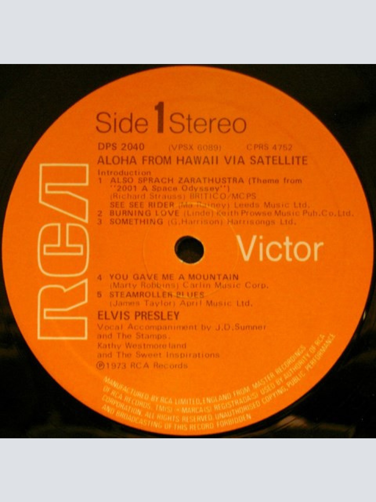 Vinyl / Elvis* - Aloha From Hawaii Via Satellite