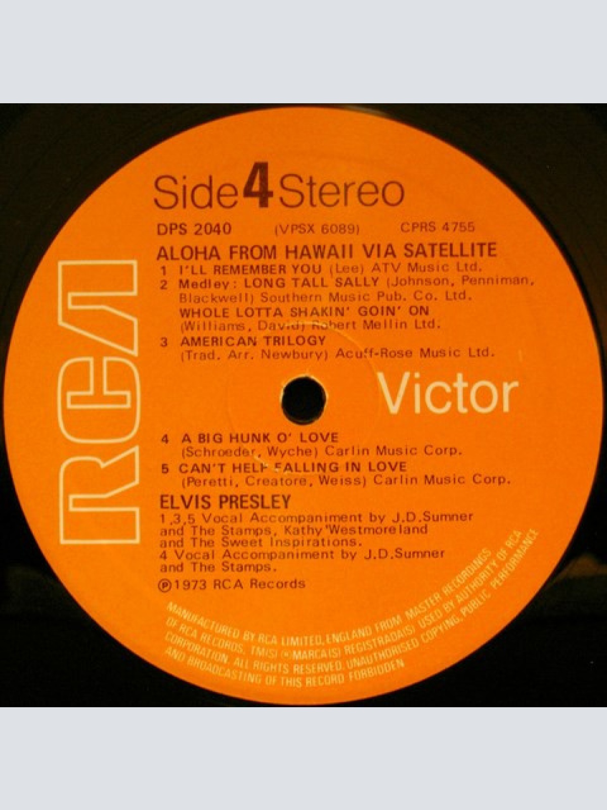 Vinyl / Elvis* - Aloha From Hawaii Via Satellite