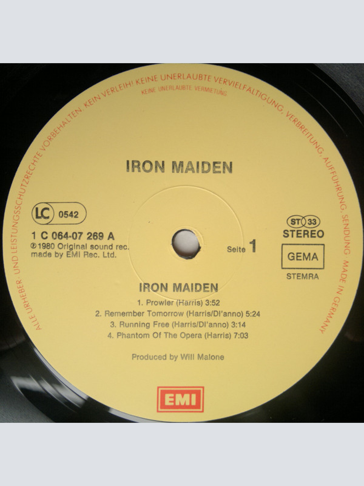 Vinyl / Iron Maiden - Iron Maiden