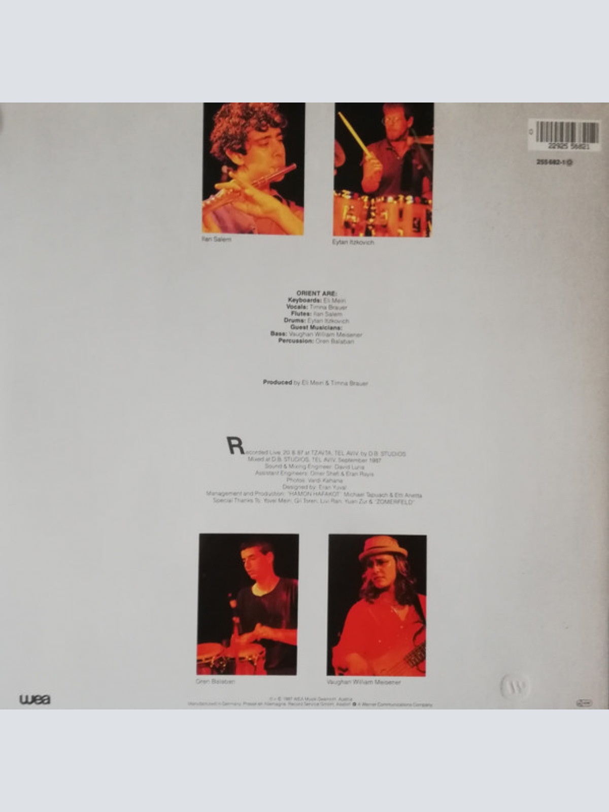 Vinyl / Timna Brauer - Eli Meiri* - Orient Live