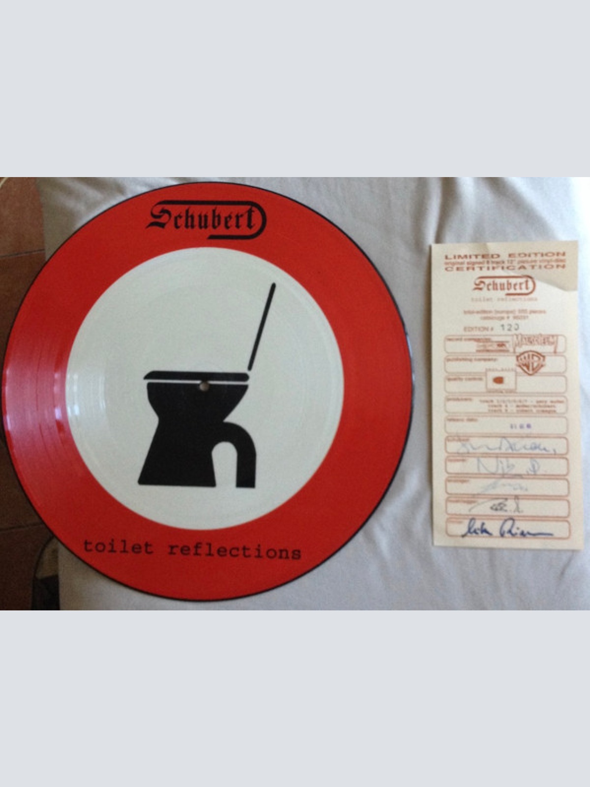 Vinyl / Schubert (3) - Toilet Reflections