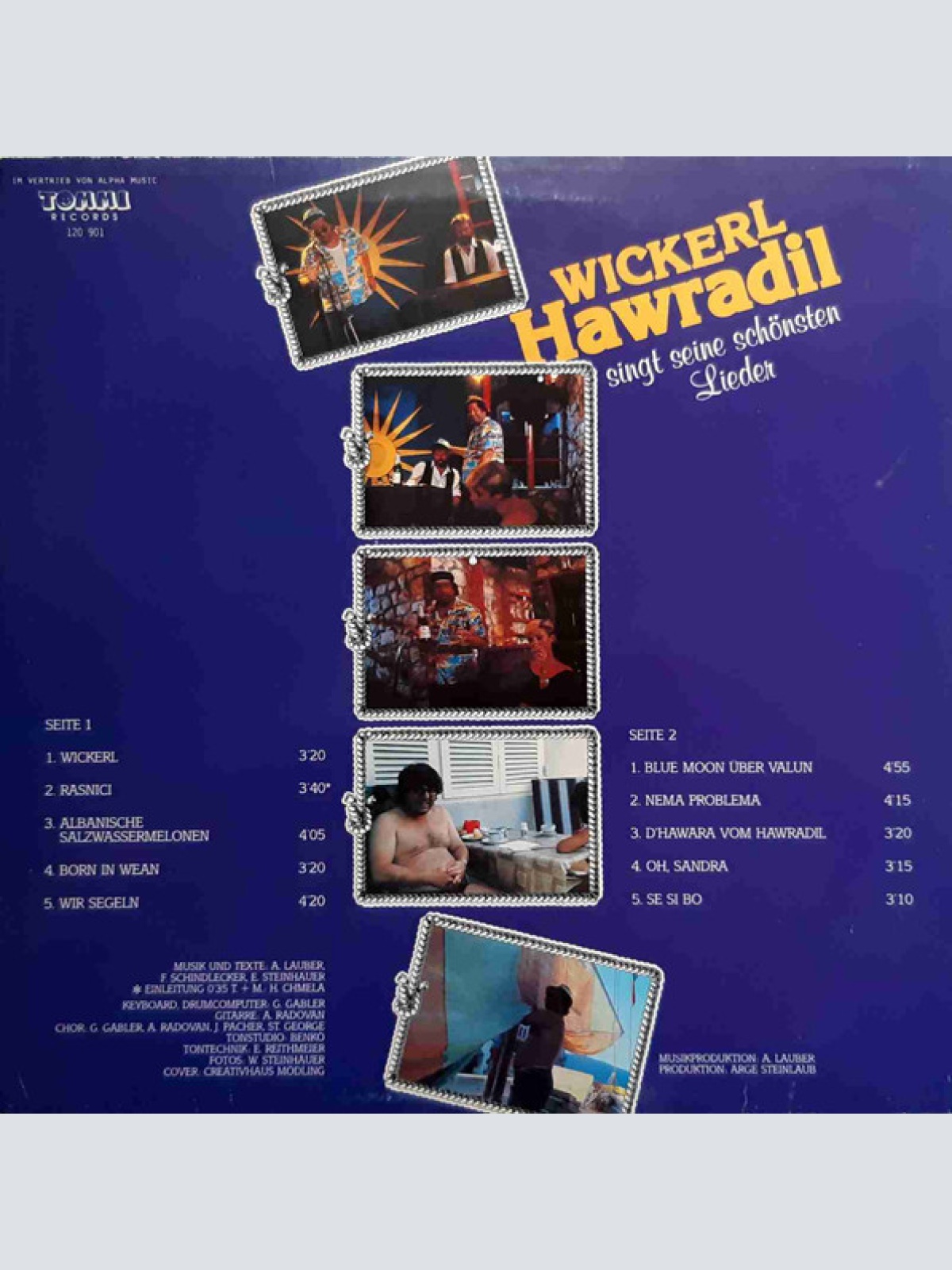 Vinyl / Wickerl Hawradil* - Singt Seine Schönsten Lieder