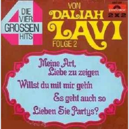 Vinyl / Daliah Lavi - Die Grossen Vier Von Daliah Lavi - Folge 2