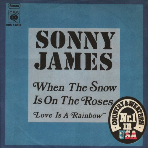 Vinyl / Sonny James - When The Snow Is On The Roses
