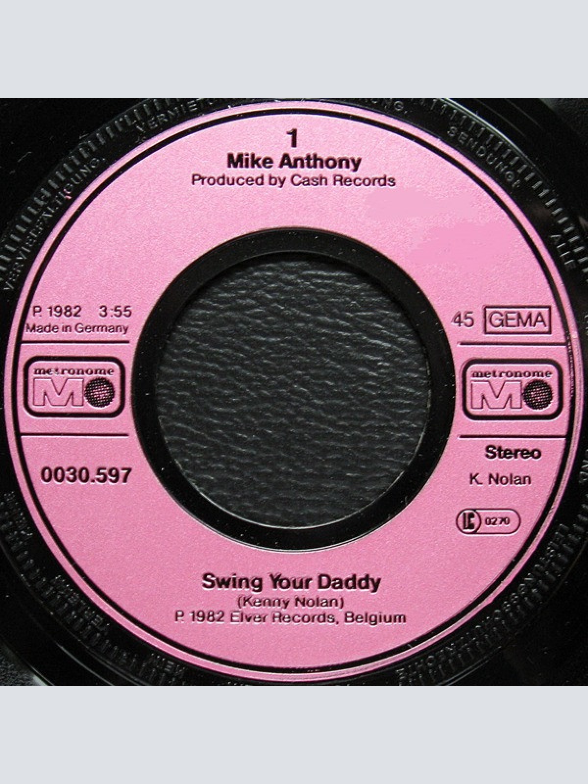 Vinyl / Mike Anthony - Swing Your Daddy