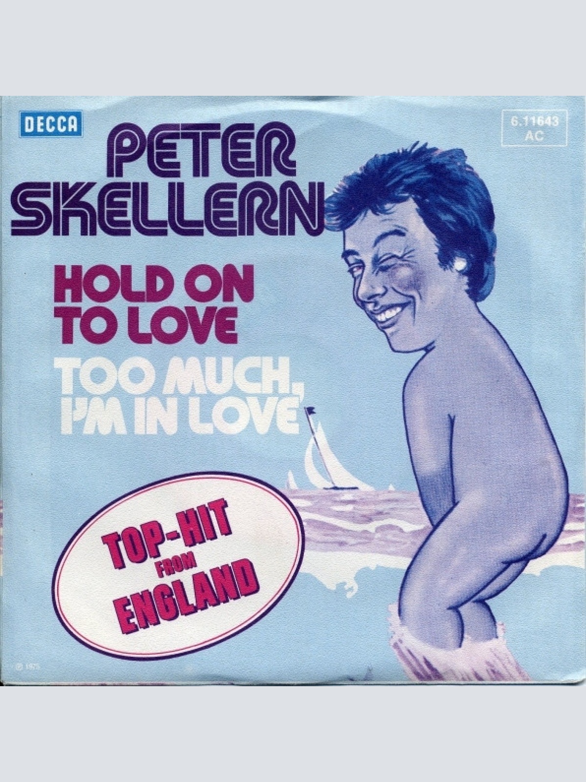 Vinyl / Peter Skellern - Hold On To Love / Too Much, I'm In Love