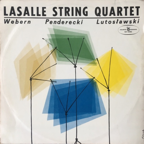 Vinyl / Lasalle String Quartet*, Webern*, Penderecki*, Lutosławski* - Lasalle String Quartet