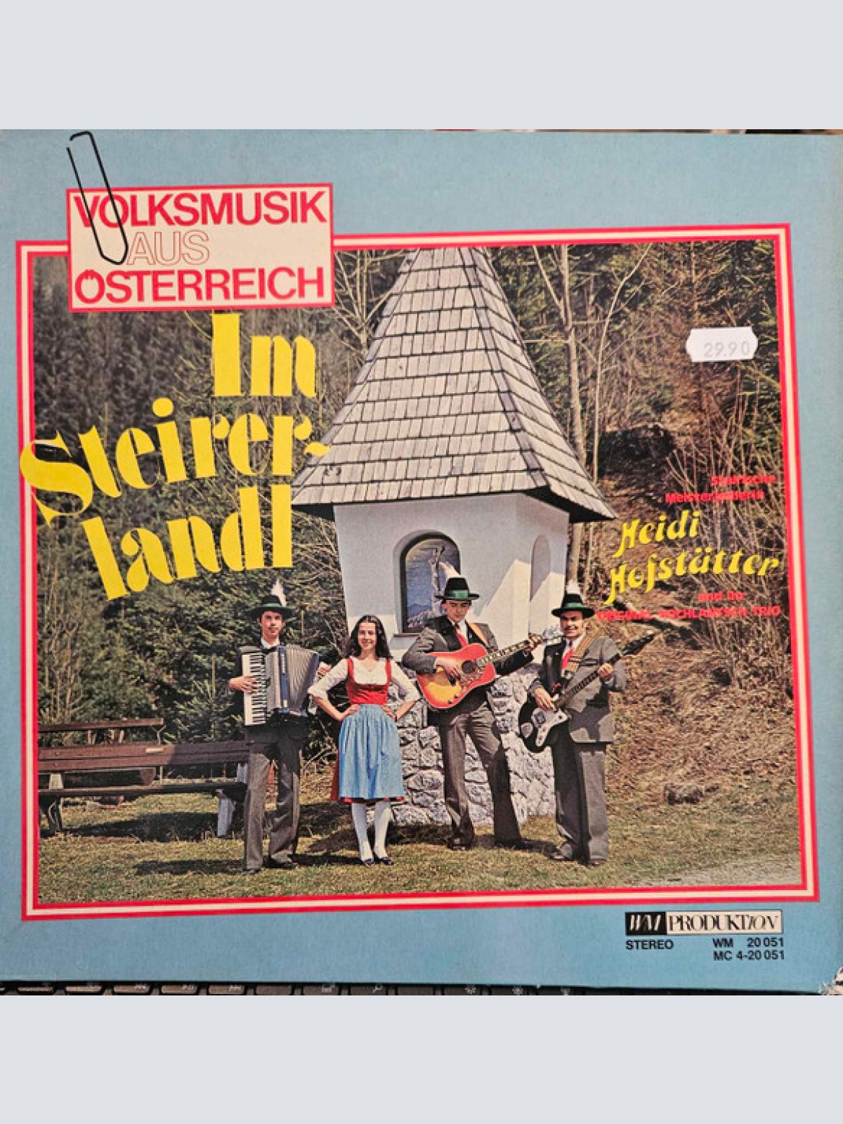 Vinyl / Heidi Hofstätter Und Ihr Original Hochlantsch Trio - Im Steirerlandl