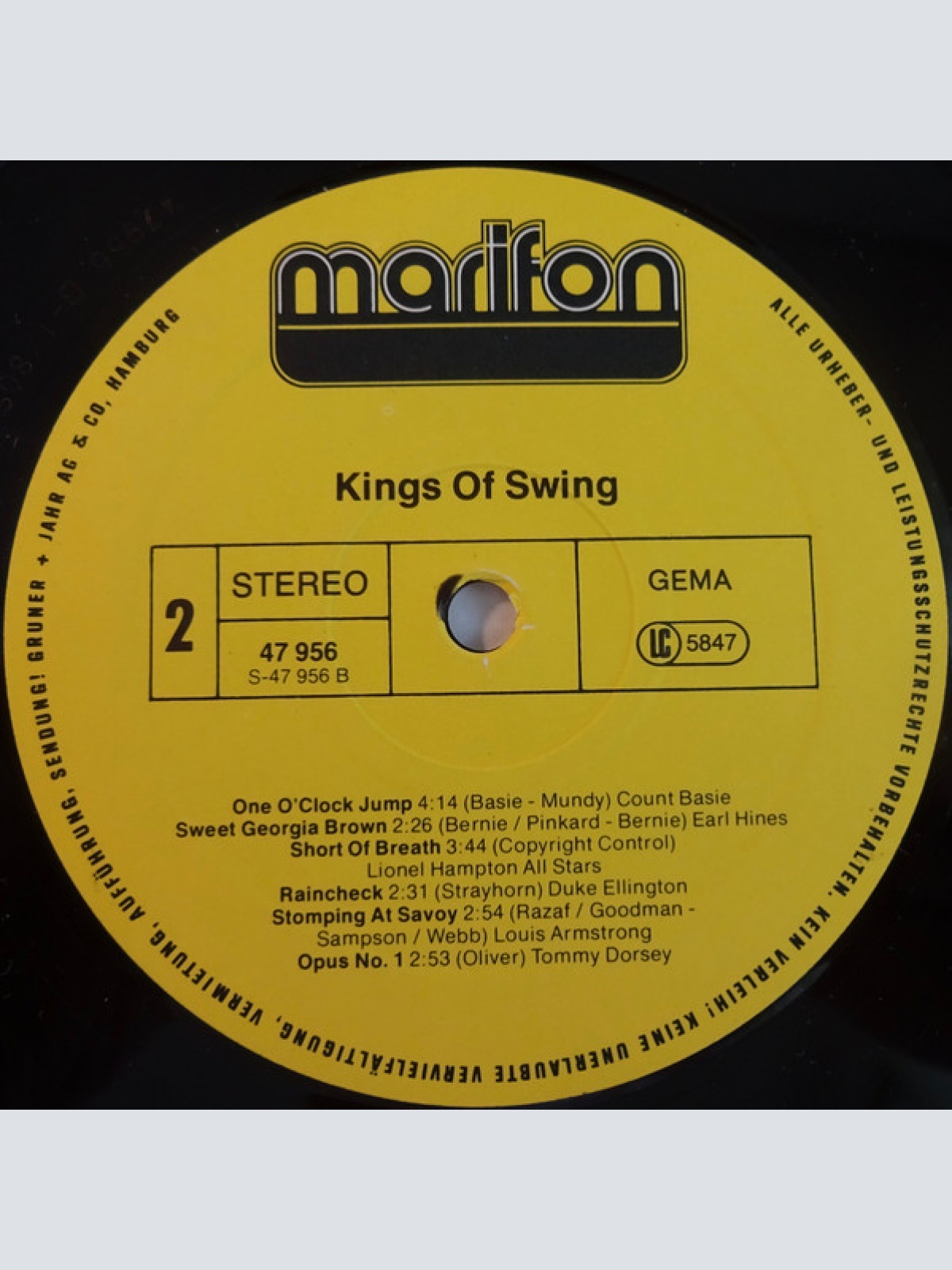 Vinyl / Various - Kings Of Swing
