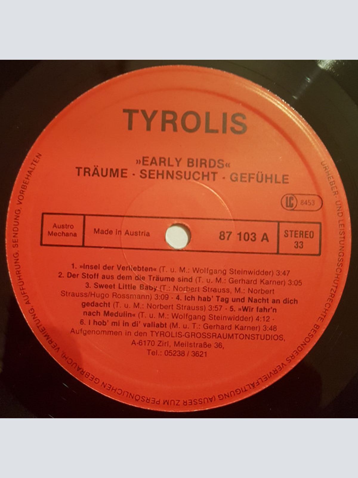 Vinyl / Early Birds - Träume - Sehnsucht - Gefühle
