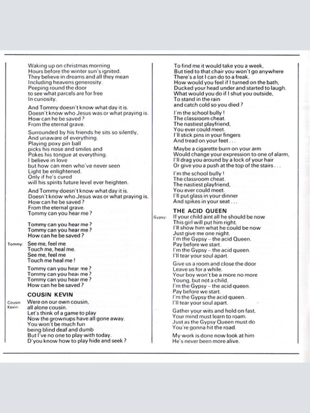 CD / The Who - Tommy