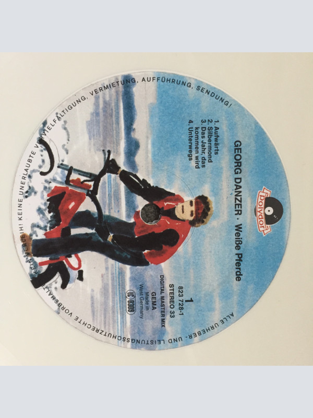 Vinyl / Georg Danzer - Weiße Pferde