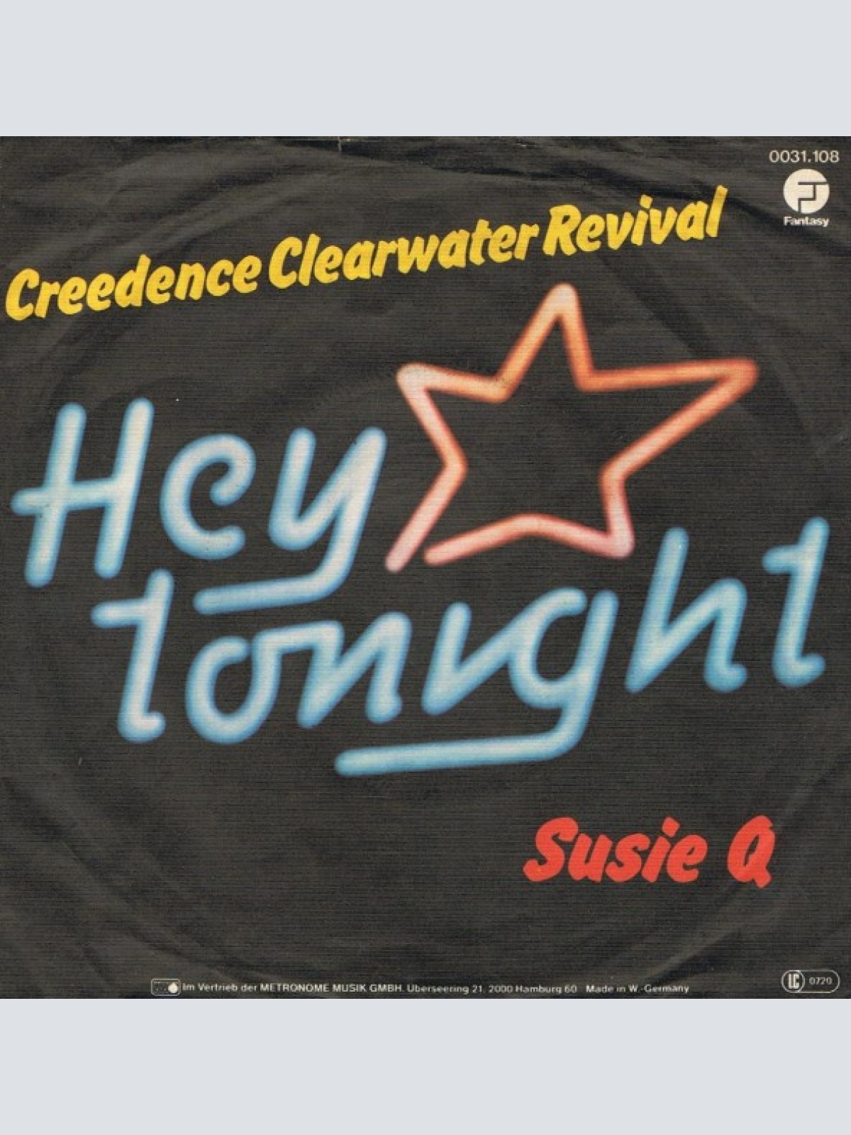 Vinyl / Creedence Clearwater Revival - Hey Tonight