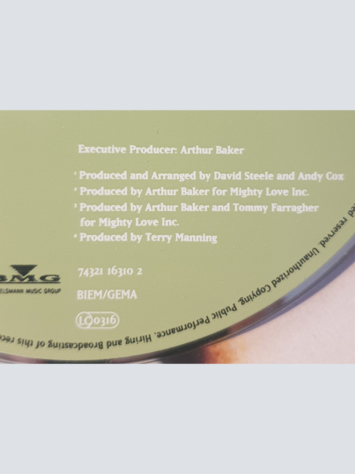 CD / Al Green - Don't Look Back