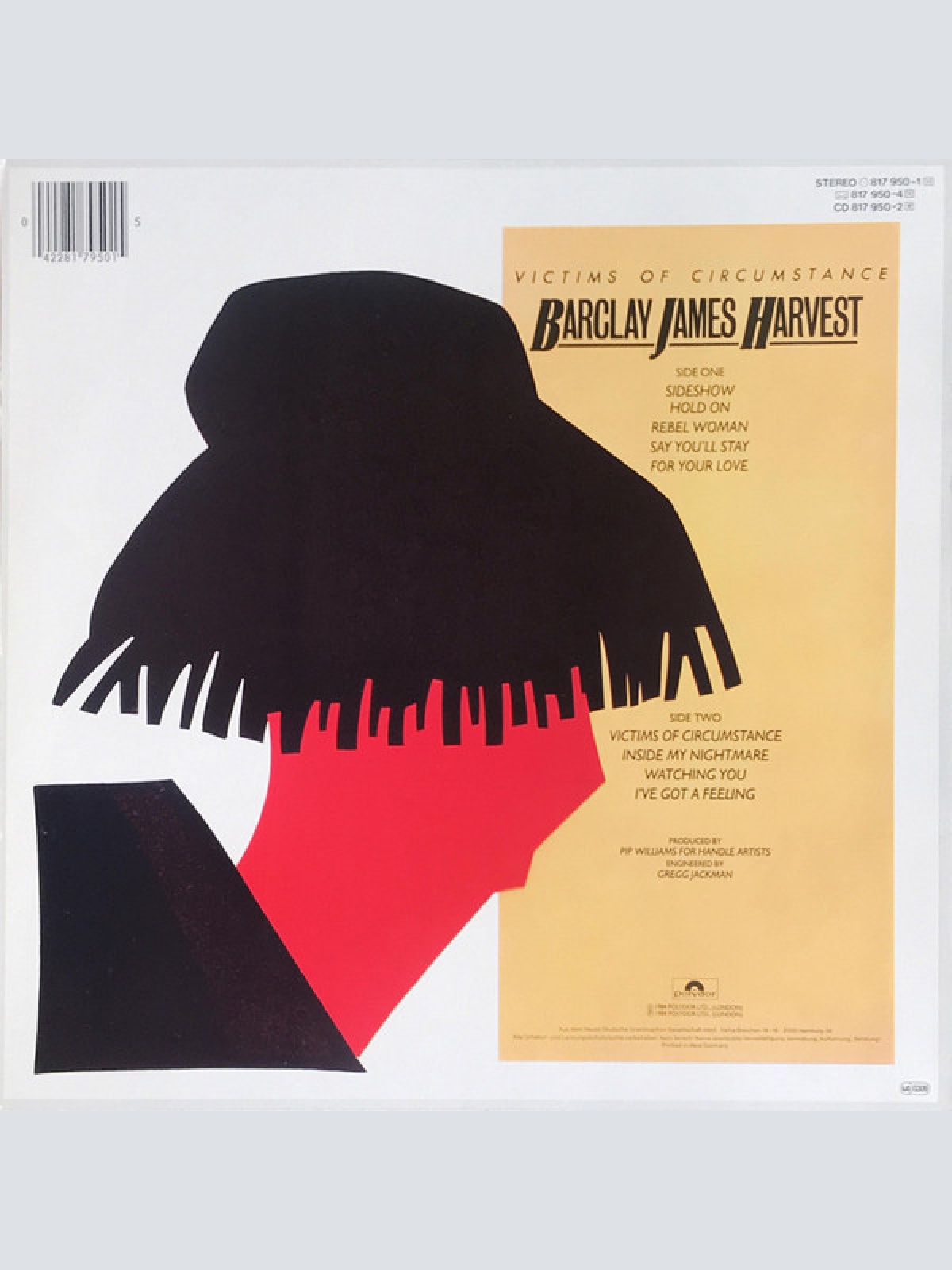 Vinyl / Barclay James Harvest - Victims Of Circumstance