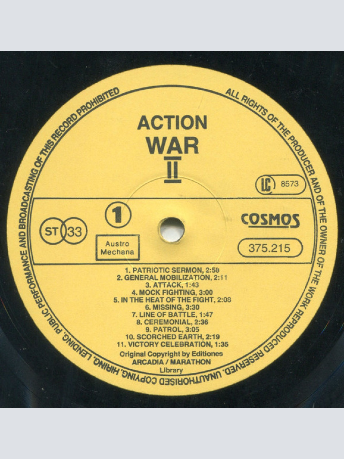 Vinyl / Various - Krieg II = War II