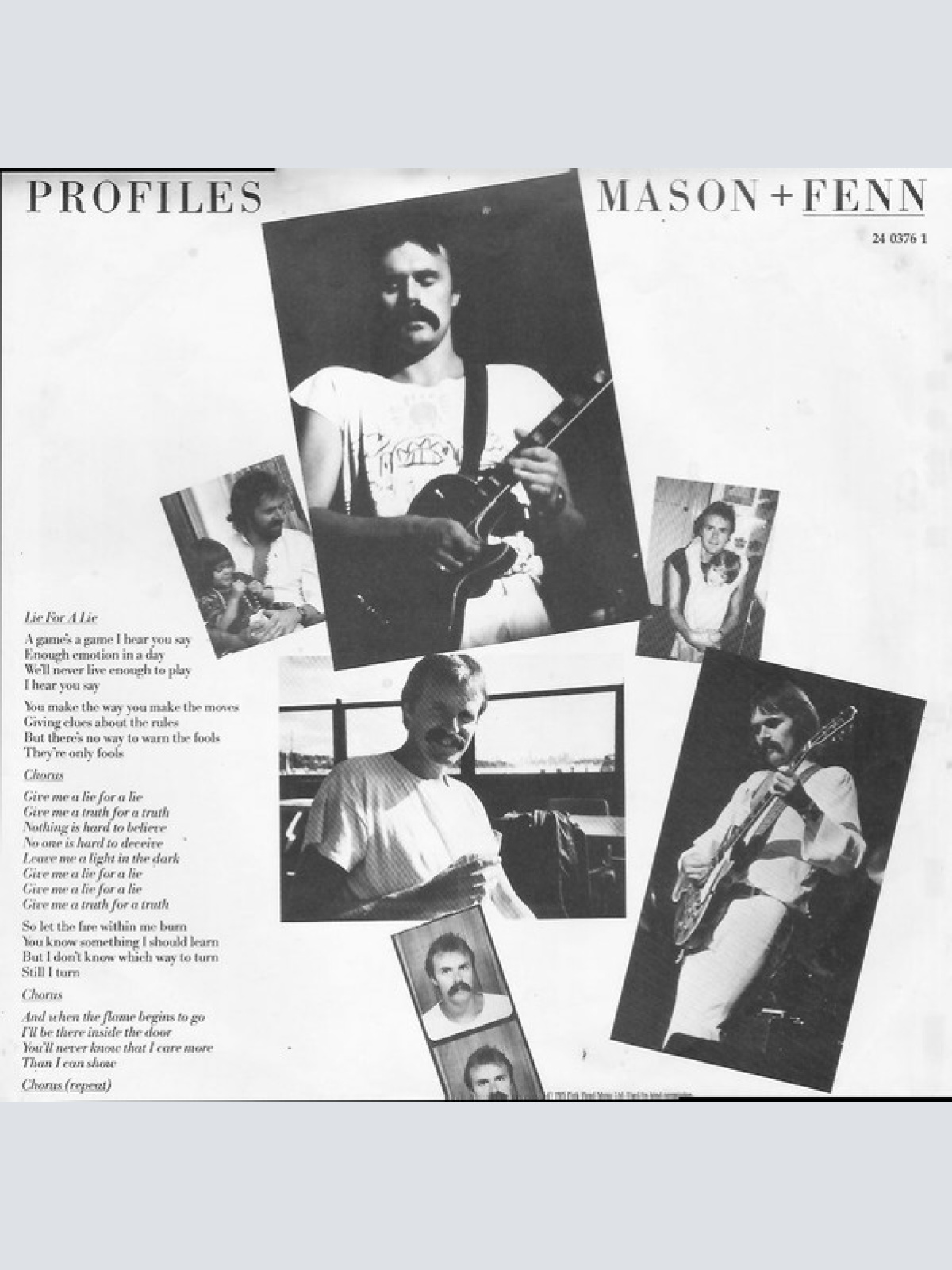 Vinyl / Mason* + Fenn* - Profiles
